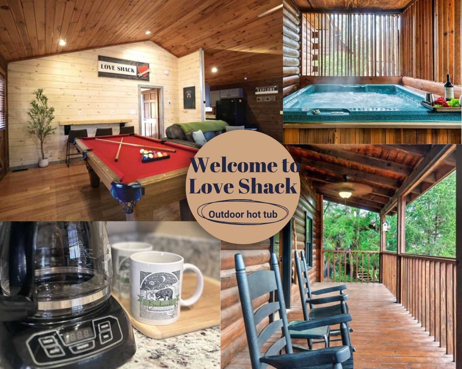 Love Shack Sevierville Buitenkant foto